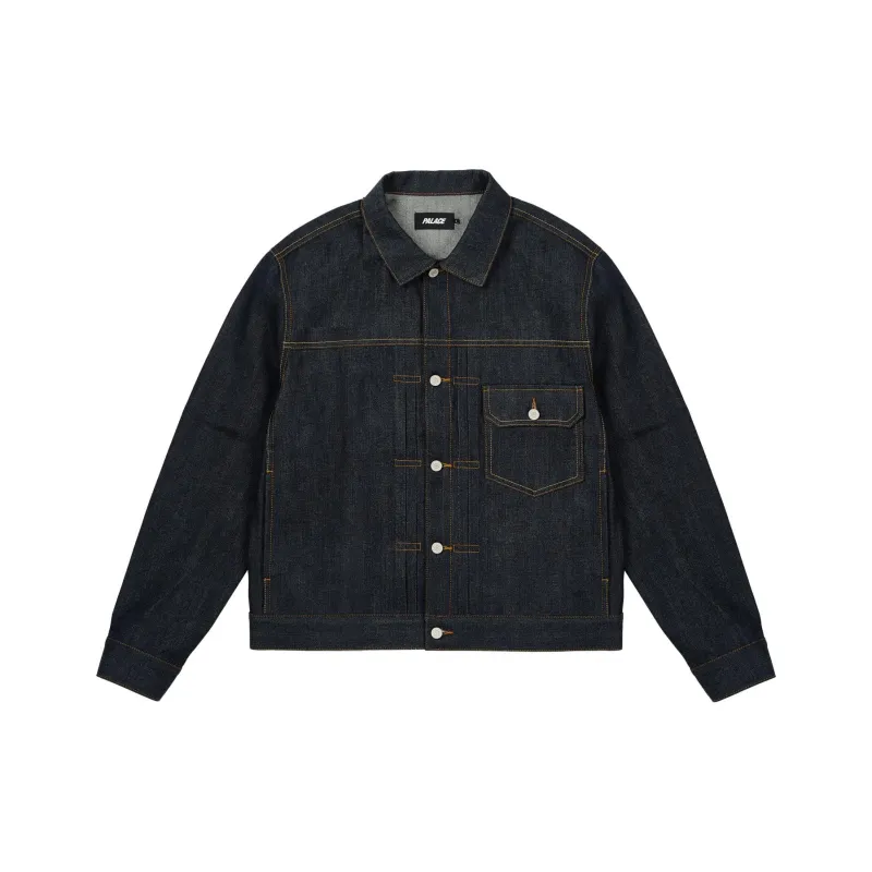 PALACE Selvedge Denim Jacket-0