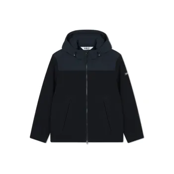 AIGLE Velvet feel Coat Men's Black