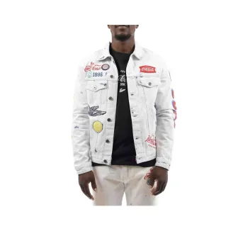 Staple Denim Jacket Men's White