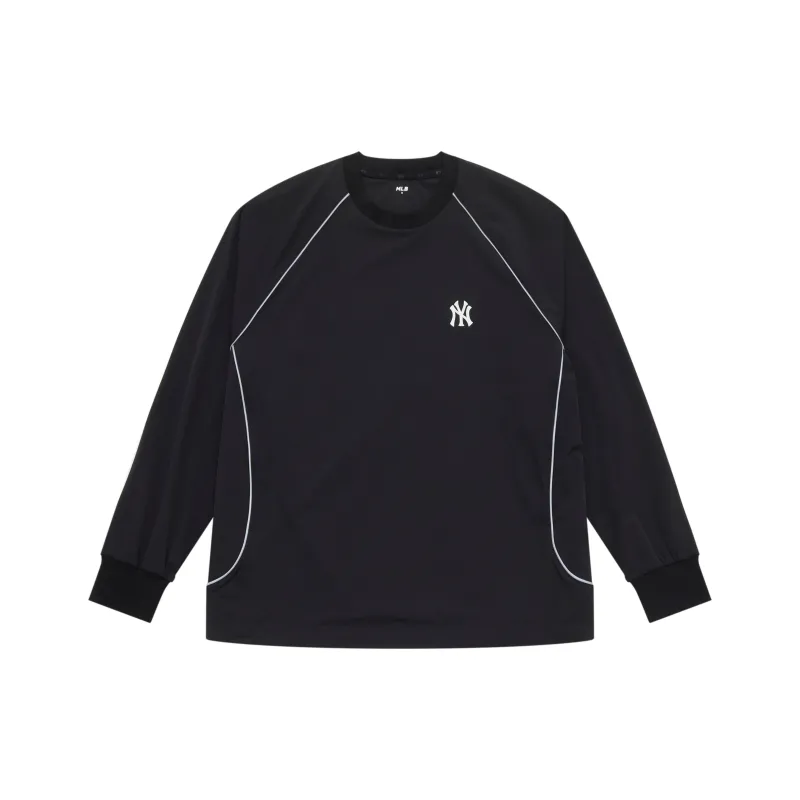 MLB New York Yankees Basic Collection Sweatshirt Unisex Black-0