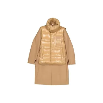 Burberry Coats Men Camel