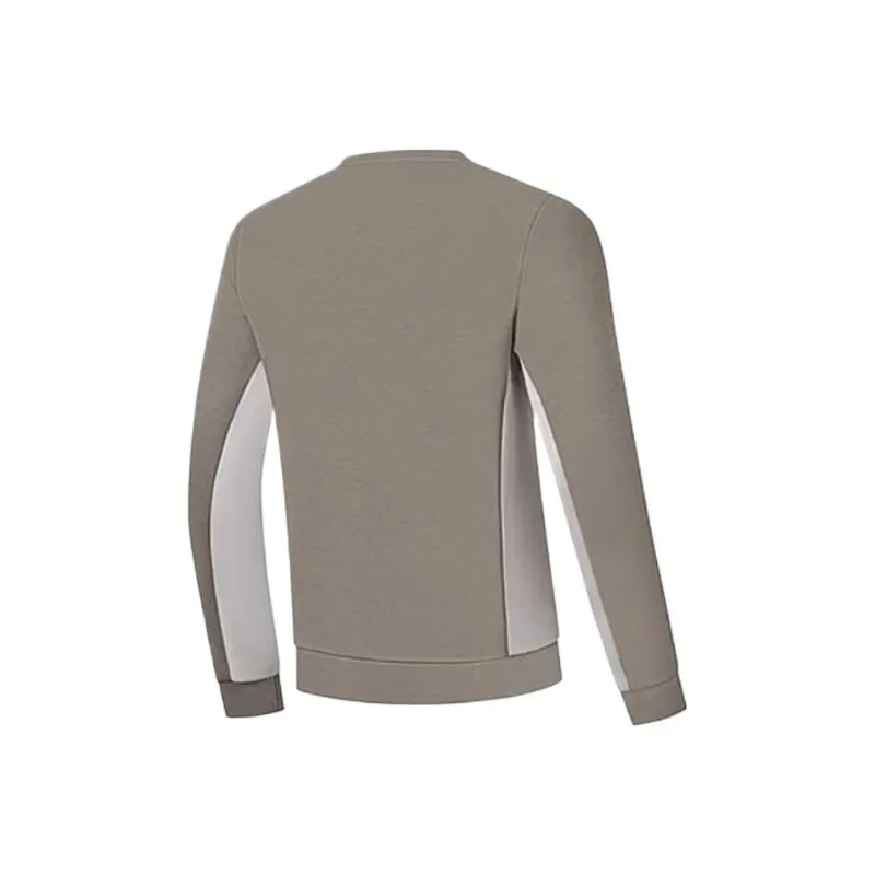 QIAODAN Sweatshirt Men's Autumn Grass/Lunar Rock-1