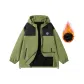 Dark Green (Thickened and Fleece-Lined)