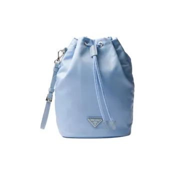 PRADA Re Nylon Recycled Nylon Handbag Women's Light Blue