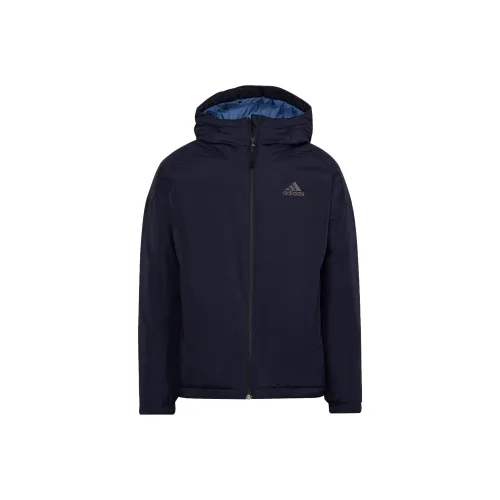 Adidas Puffer Jacket Men's Dark Blue