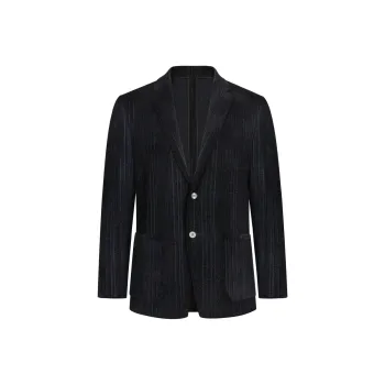 GY Goldlion Business Suit Men's Black Gray