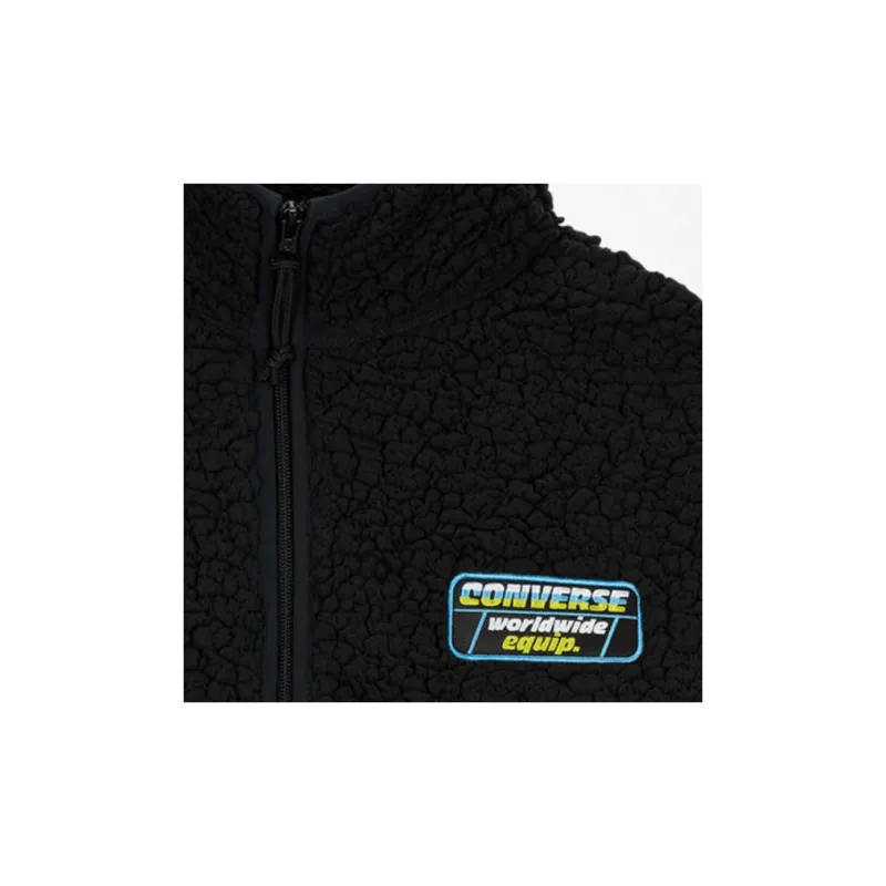 Converse Velvet Jackets Men Black-4