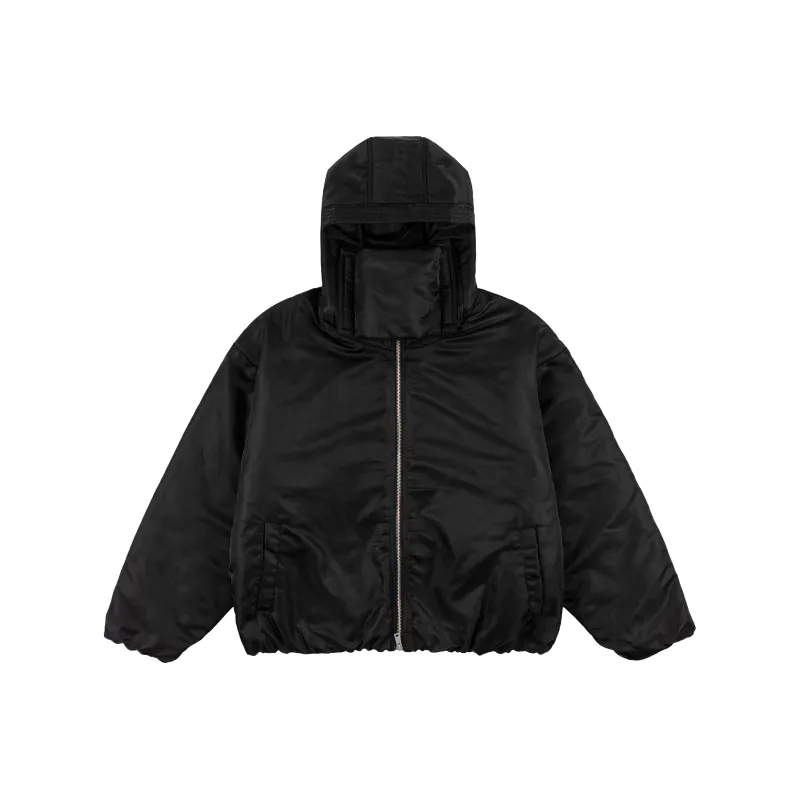 XINYINSU Puffer Jacket Coat Unisex Black-0