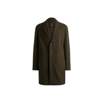 HUGO BOSS Single Breasted Long Sleeved Coat