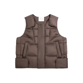A cold wall* X PEACEBIRD MEN Vests Men Brown