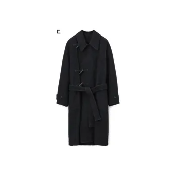Lemaire Tied Waist Straight Hem Duffle Coat