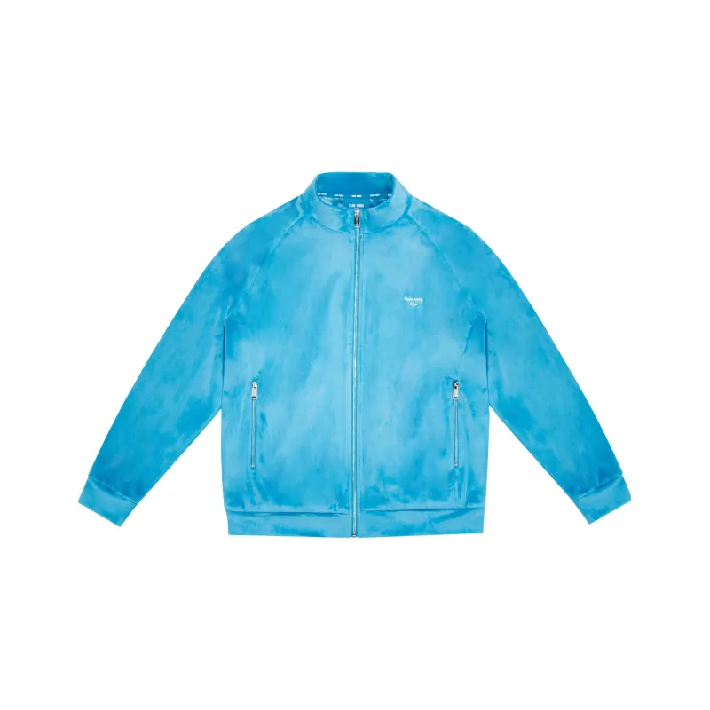 TEAM WANG Brushed effect Zip up Jacket-3