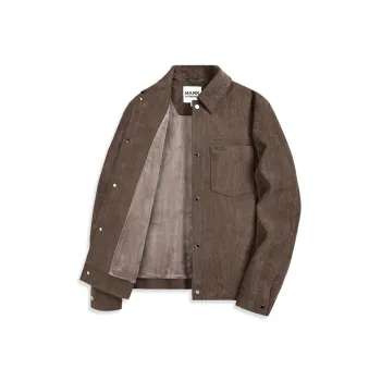 FAIRWHALE Jackets Coats Men's Coffee Brown