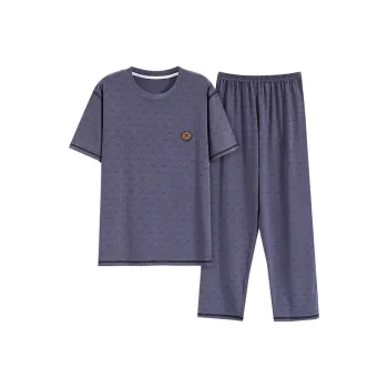 MADALLO Pajama Set Men's Dusty Blue