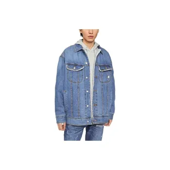 Lee Puffer Jackets Men Medium Light Blue