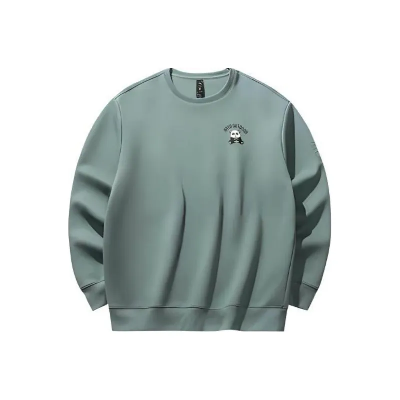 CHAOJIANTA x ZHONGGUOGUOJIADILI LIANMINGKUAN Sweatshirt Men's Wood Mint Green-0