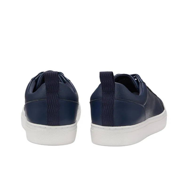 HUGO BOSS Low Top Skateboard Shoes Men's Blue-3