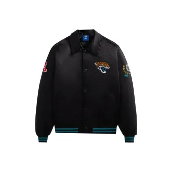 KITH X Nfl Jaguars Satin Bomber Jacket
