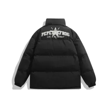 Pepe The Frog Puffer Jacket Unisex