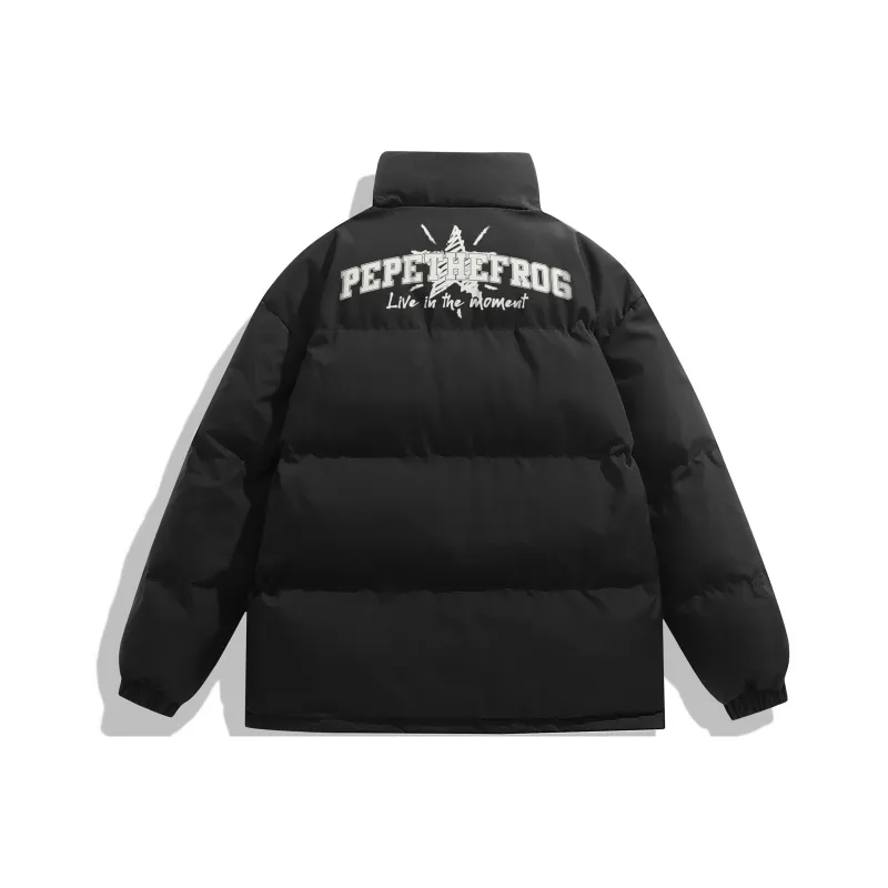 Pepe The Frog Puffer Jacket Unisex-0
