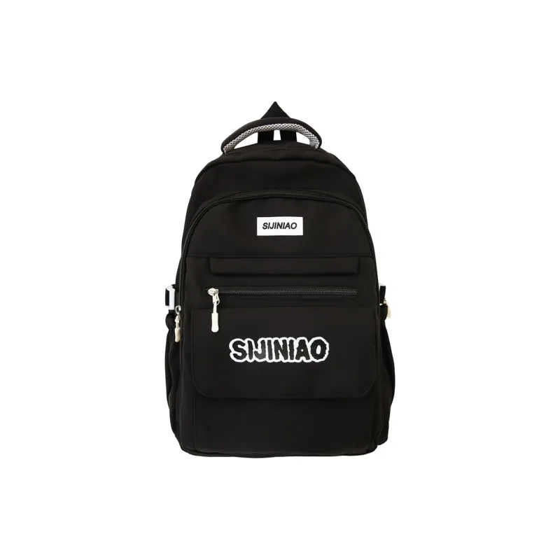 Alcohol Dragon Nylon Backpack Regular Unisex Multicolor-0