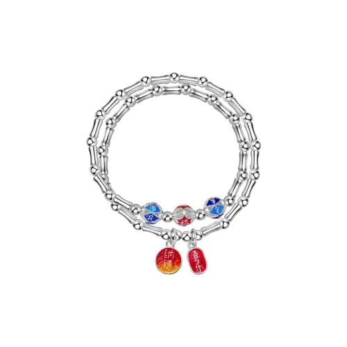 Sentimentality 999 Fine Silver Pure Silver Bracelets Women's