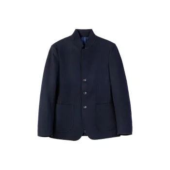FIRS Coats Men Navy Blue