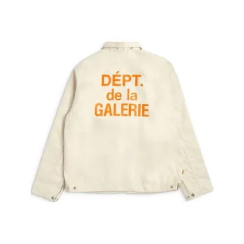 Gallery Dept. Montecito Logo Print Cotton Twill Jacket
