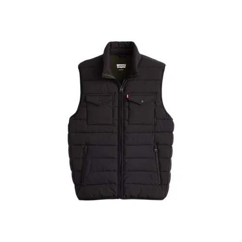 Levis Vests Men Black