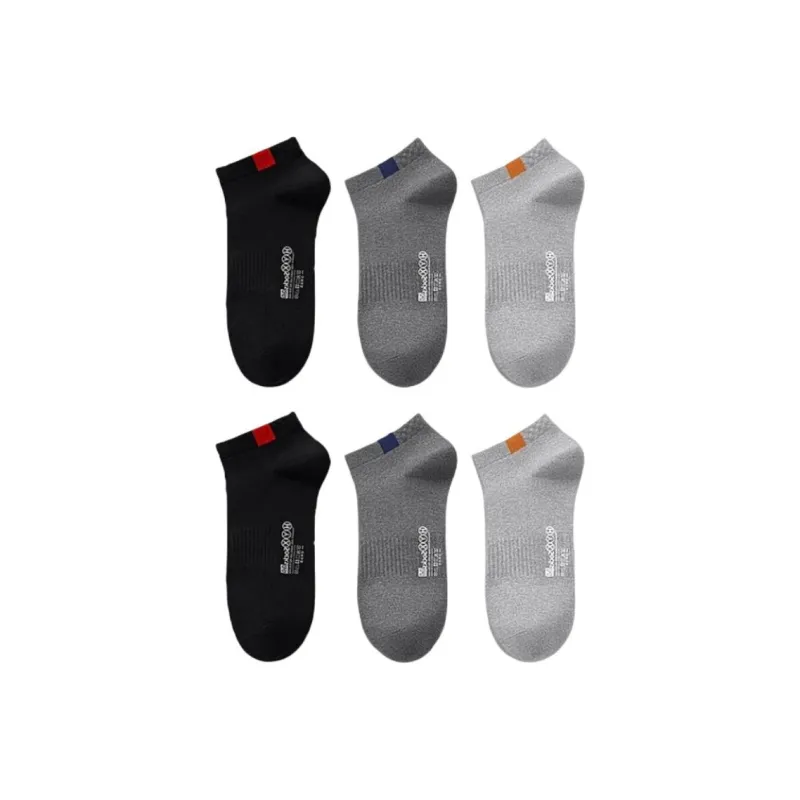H YXIANG No Show Socks Unisex 6 Pack-2