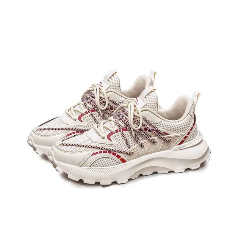 Hong Kong Meng Slip Resistant, Breathable, Height Increasing Low Top Chunky Sneakers Men's-8