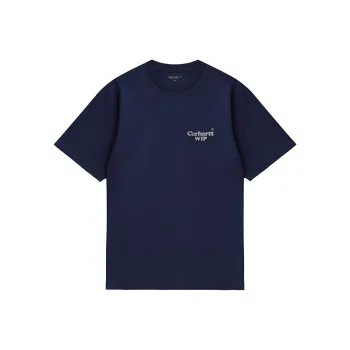 Carhartt WIP SS25 S/S Hartt Chain T Shirt T Shirt Men's Blue