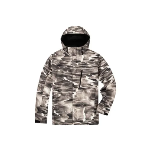 Columbia Water Resistant Windproof Warm Heat Reflective Windbreaker Jacket Men's Camouflage
