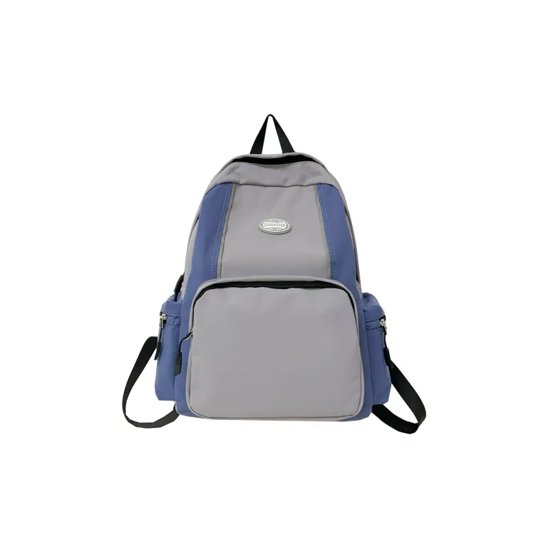 H YXIANG Composite Cloth Backpack Unisex Multicolor-3