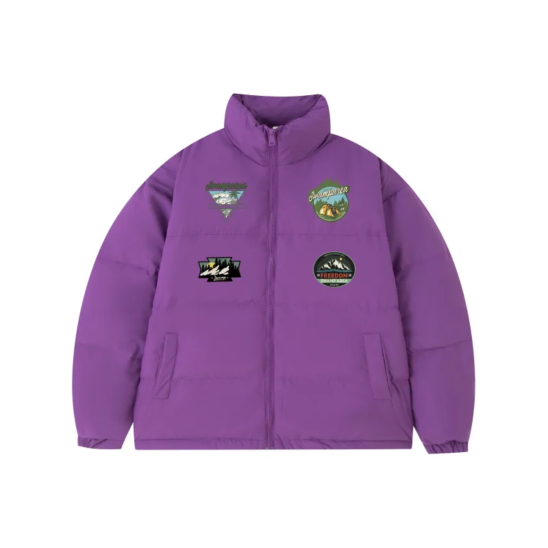 SWAMP AREA Down Jackets Unisex-6