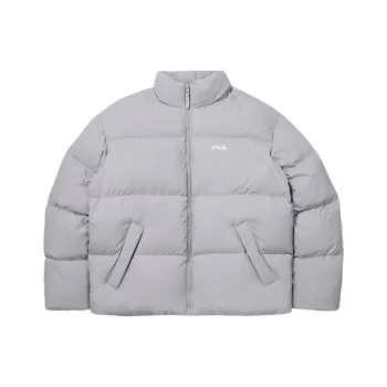 FILA FW22 Down Jacket Unisex Gray