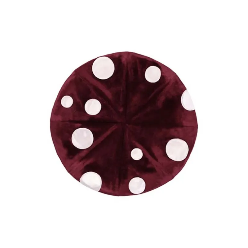 VALLEYOUTH Velour Berets Unisex-1