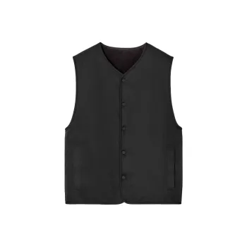 COS Vests Men Black/Brown