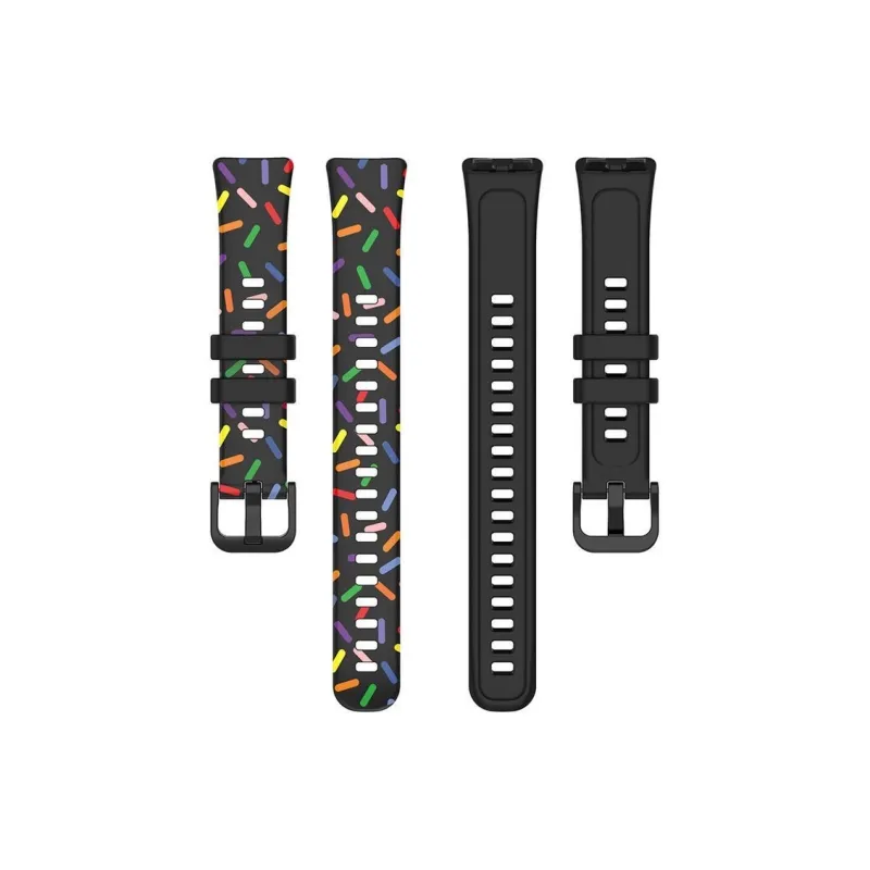 STEWPIGO Huawei Compatibility Watch Band Silicone Material-8