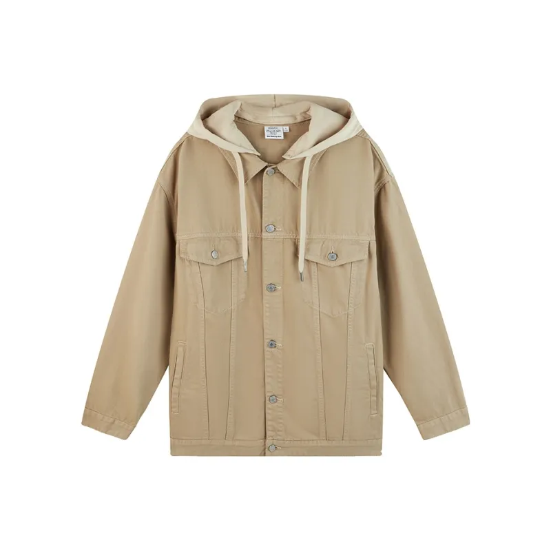 FUN Fun X Garfield SS24 Denim Jacket Unisex Oolong Tea-0