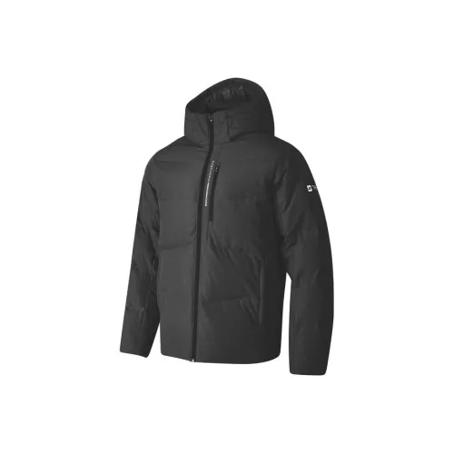 Skechers Sports Life Collection Down Jackets Men Charcoal Black