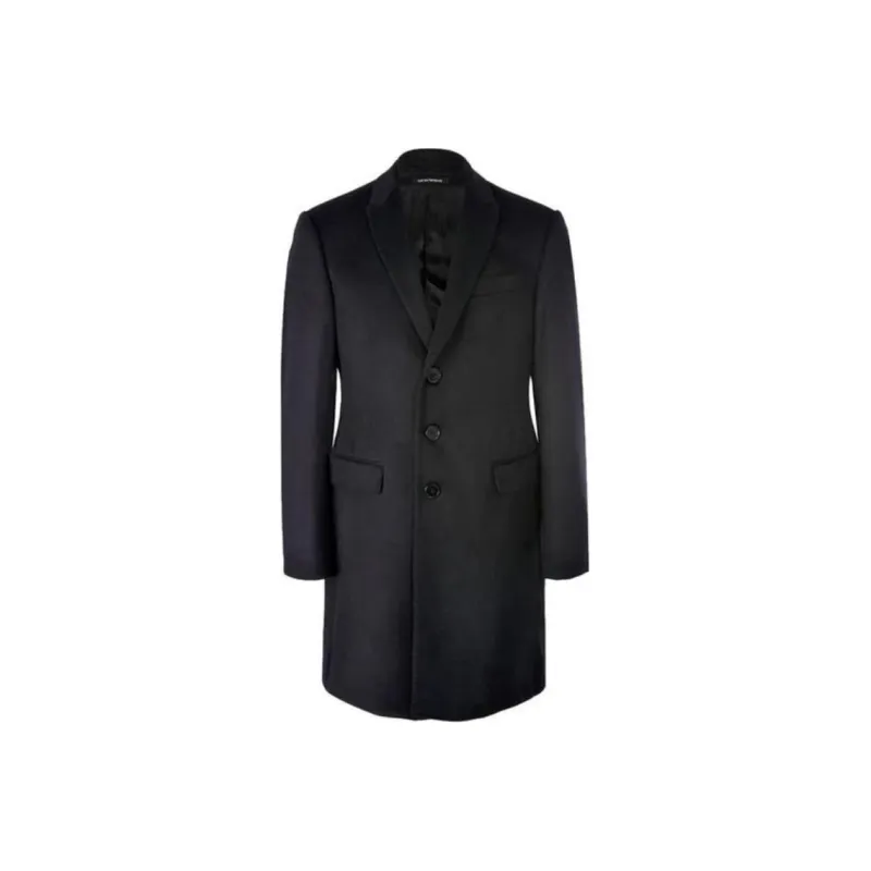 EMPORIO ARMANI SS23 Coats Men's Marine Blue-0