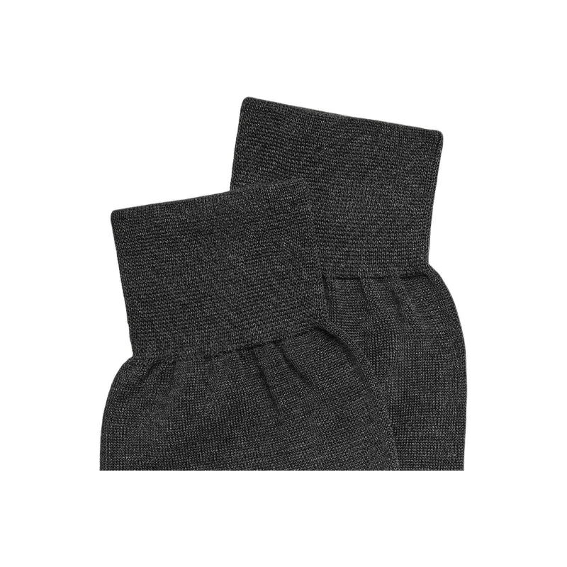 HERMES SS25 Mid Calf Socks Men's 1 Pack Smoke Coal Color-1