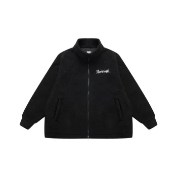 PJ's Vigor Velvet-feel Coat Unisex Black
