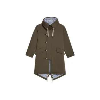THEORY Coats Men Army Green