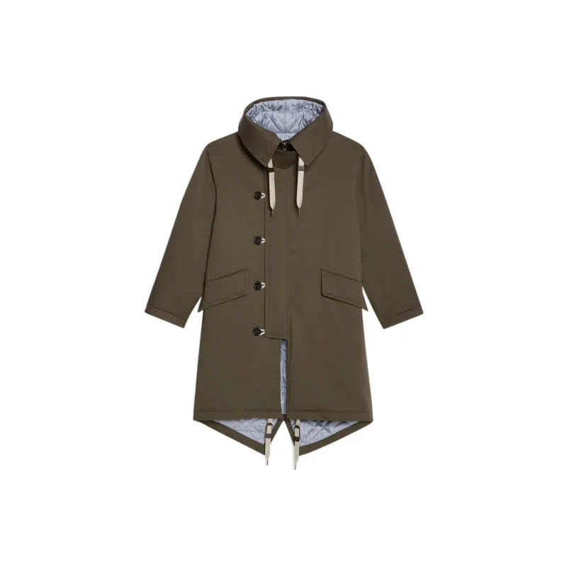 THEORY Coats Men Army Green-0