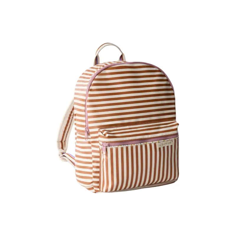 ZARA Polyurethane Backpack Kids' Brown-2