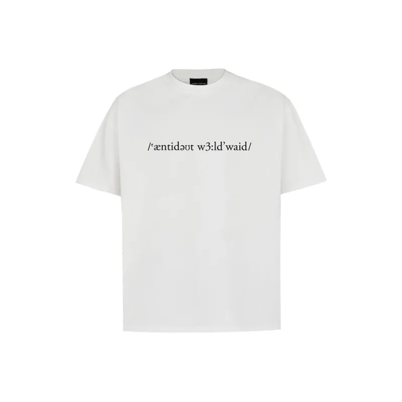 Antidote Worldwide T Shirt Unisex-0