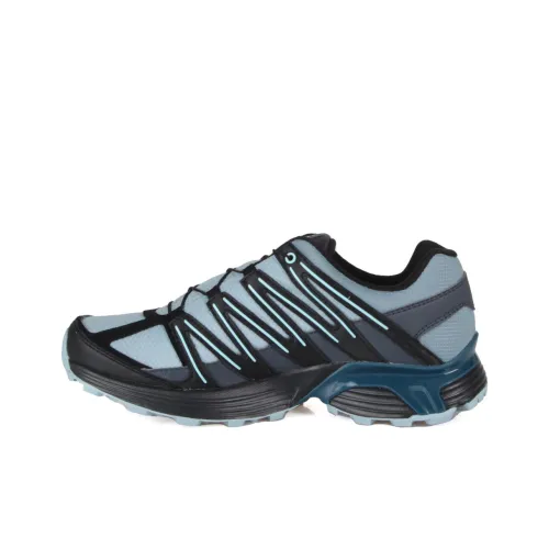 SALOMON XT Backbone Prime Anti Slip Wear Resistant Low Top Trail Running Shoes Women's Blue