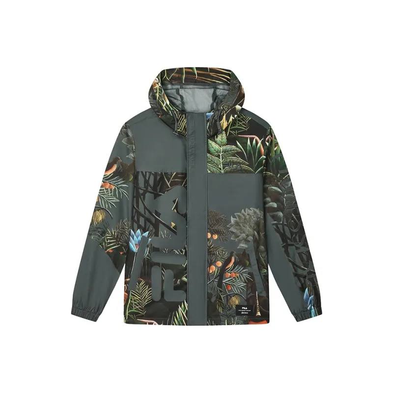 FILA x LUSUO Windbreaker Jacket Men's All Over Print-0